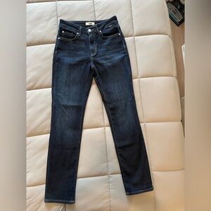 Mavi Dark Blue Women's Straight Leg Jeans